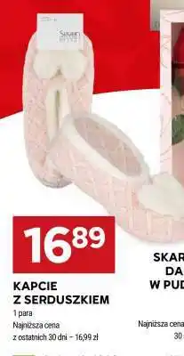 Stokrotka Market Kapcie z serduszkiem oferta