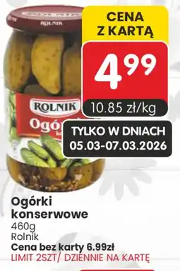 Market Point Ogórki konserwowe Rolnik oferta