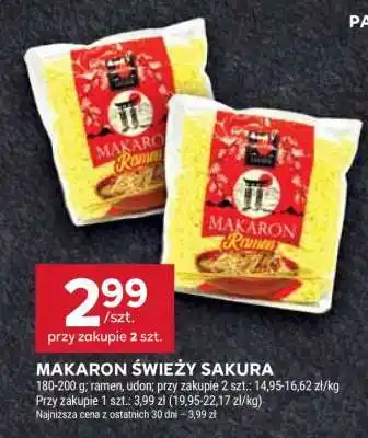 Stokrotka Market MAKARON ŚWIEŻY SAKURA oferta