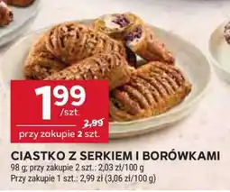 Stokrotka Market Ciastko z serkiem i borówkami oferta