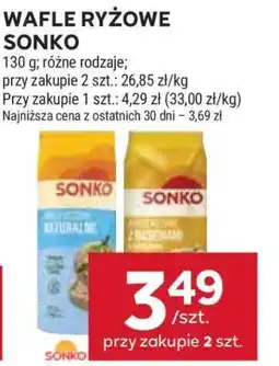 Stokrotka Market Wafle ryżowe Sonko oferta