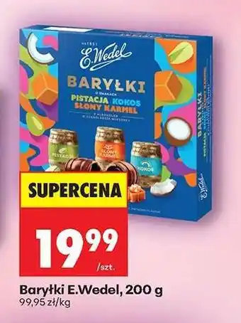 Biedronka Baryłki E.Wedel 200 g oferta