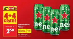 Biedronka Piwo Heineken 500 ml oferta