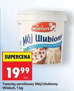 Biedronka Twaróg sernikowy Mój Ulubiony Wieluń, 1 kg oferta