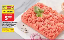Biedronka Chude mięso mielone z szynki wieprzowej Kraina Mies , 500 g oferta