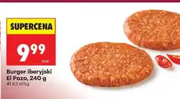 Biedronka Burger iberyjski El Pozo , 240 g oferta