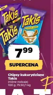 Netto Chipsy kukurydziane Takis oferta