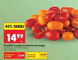 Biedronka Pomidory papryczkowe na wagę oferta