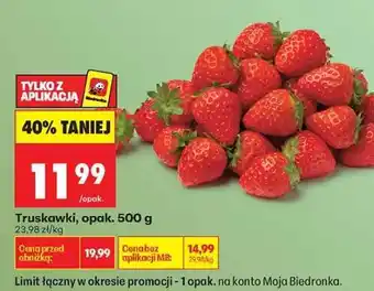 Biedronka Truskawki Opak. 500 g oferta