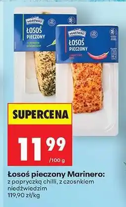 Biedronka Łosoś pieczony Marinero oferta