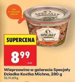 Biedronka Wieprzowina w galarecie Specjały Dziadka Kostka Michna, 280 g oferta