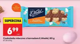 Biedronka Czekolada mleczna z karmelem E.Wedel, 80 g oferta
