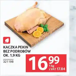 Selgros Kaczka pekin bez podrobów oferta
