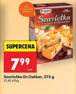 Biedronka Szarlotka Dr.Oetker, 373 g oferta