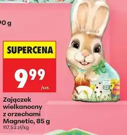 Biedronka Zajączek wielkanocny z orzechami Magnetic, 85 g oferta