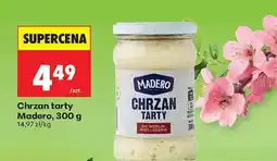 Biedronka Chrzan tarty Madero 300 g oferta