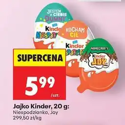 Biedronka Jajko Kinder, 20 g oferta