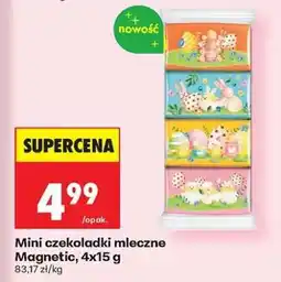 Biedronka Mini czekoladki mleczne Magnetic, 4x15 g oferta