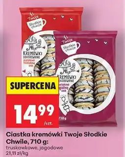 Biedronka Ciastka kremówki Twoje słodkie Chwile , 710 g oferta