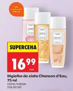 Biedronka Mgiełka do ciała Chanson D'eau, 75 ml oferta
