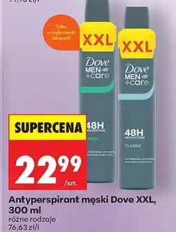 Biedronka Antyperspirant męski Dove XXL, 300 ml oferta