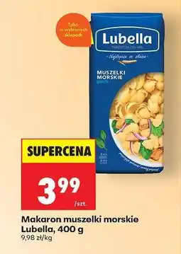 Biedronka Makaron muszelki morskie Lubella, 400 g oferta