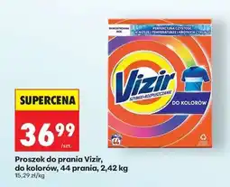 Biedronka Proszek do prania Vizir, do kolorów, 44 prania, 2,42 kg oferta