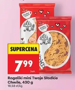 Biedronka Rogaliki mini Twoje Słodkie Chwile, 430 g oferta
