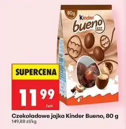 Biedronka Czekoladowe jajka Kinder Bueno, 80 g oferta