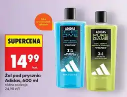 Biedronka Żel pod prysznic Adidas, 600 ml oferta