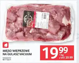 Selgros Mięso wieprzowe na gulasz vacuum oferta