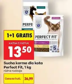 Biedronka Sucha karma dla kota Perfect Fit, 1 kg oferta