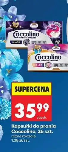 Biedronka Kapsułki do prania Coccolino, 26 szt oferta
