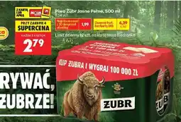 Biedronka Piwo Żubr Jasne Pełne, 500 ml oferta