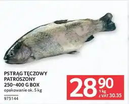 Selgros Pstrąg tęczowy patroszony box oferta