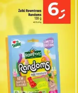 Dealz Zelki Rowntrees Randoms oferta