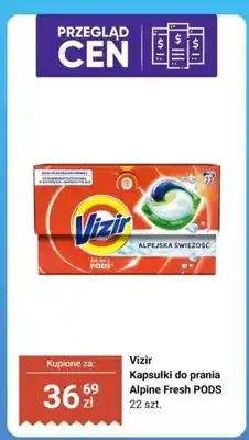 Biedronka Kapsułki do prania Alpine Fresh PODS oferta
