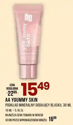 Drogerie Natura Podkład mineralny dodający blasku yoummy skin oferta