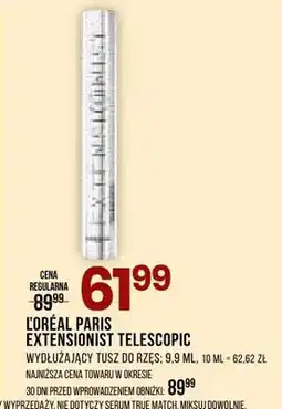 Drogerie Natura Tusz do rzęs wydłużający extensionist telescopic oferta