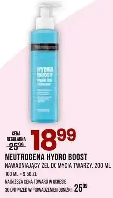 Drogerie Natura Hydro boost nawadniający żel do mycia twarzy oferta