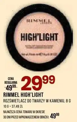 Drogerie Natura Rozświetlacz do twarzy w kamieniu high'light oferta