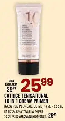 Drogerie Natura Baza pod podkład 10 in 1 dream primer tenisational oferta