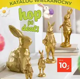 Dealz Figurki wielkanocne zajączki dekoracyjne oferta
