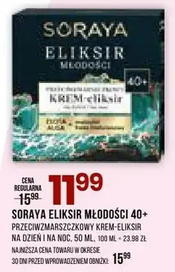 Drogerie Natura Eliksir młodości 40+ przeciwzmarszczkowy krem-eliksir na dzień i noc oferta