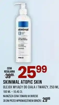 Drogerie Natura Atopic skin olejek myjący do ciała i twarzy oferta