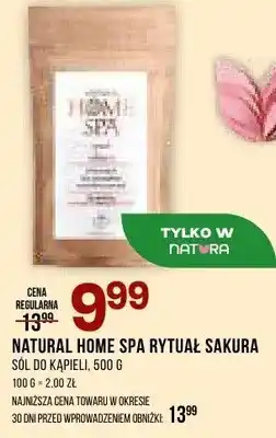 Drogerie Natura Sól do kąpieli rytuał sakura oferta