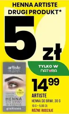 Drogerie Natura Henna do brwi oferta