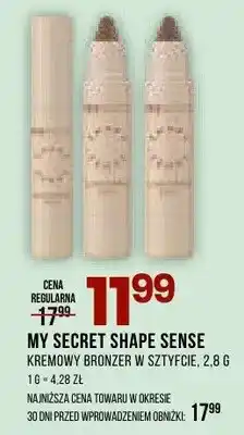 Drogerie Natura Kremowy bronzer w sztyfcie shape sense oferta
