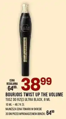 Drogerie Natura Tusz do rzęs ultra black twist up the volume oferta