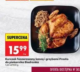 Biedronka Kurczak faszerowany Prosto do Piekarnika oferta